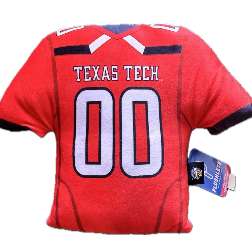 Texas Tech plush pillow New With Tags